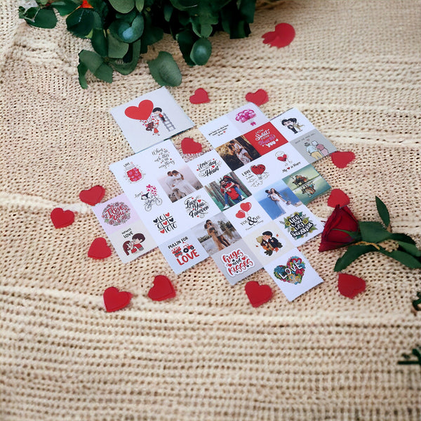 Heart Shaped Personalised Love Card [ 12 x 16 inches ]