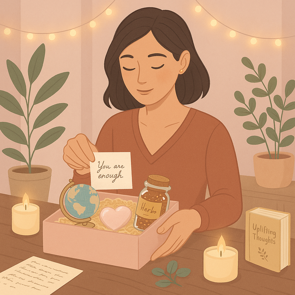 From Heart to Hand Crafting Personalized Affirmation Gift Boxes