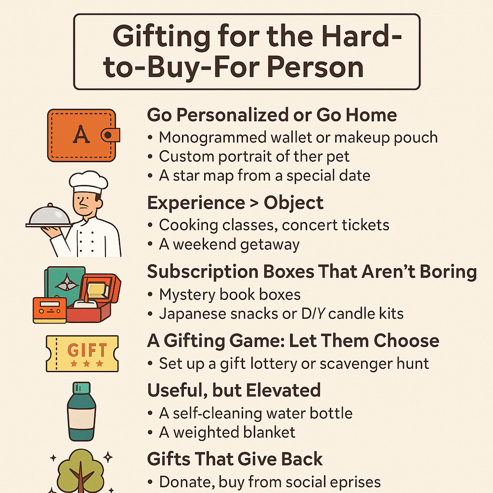 Gifting for the Hard-to-Buy-For Person