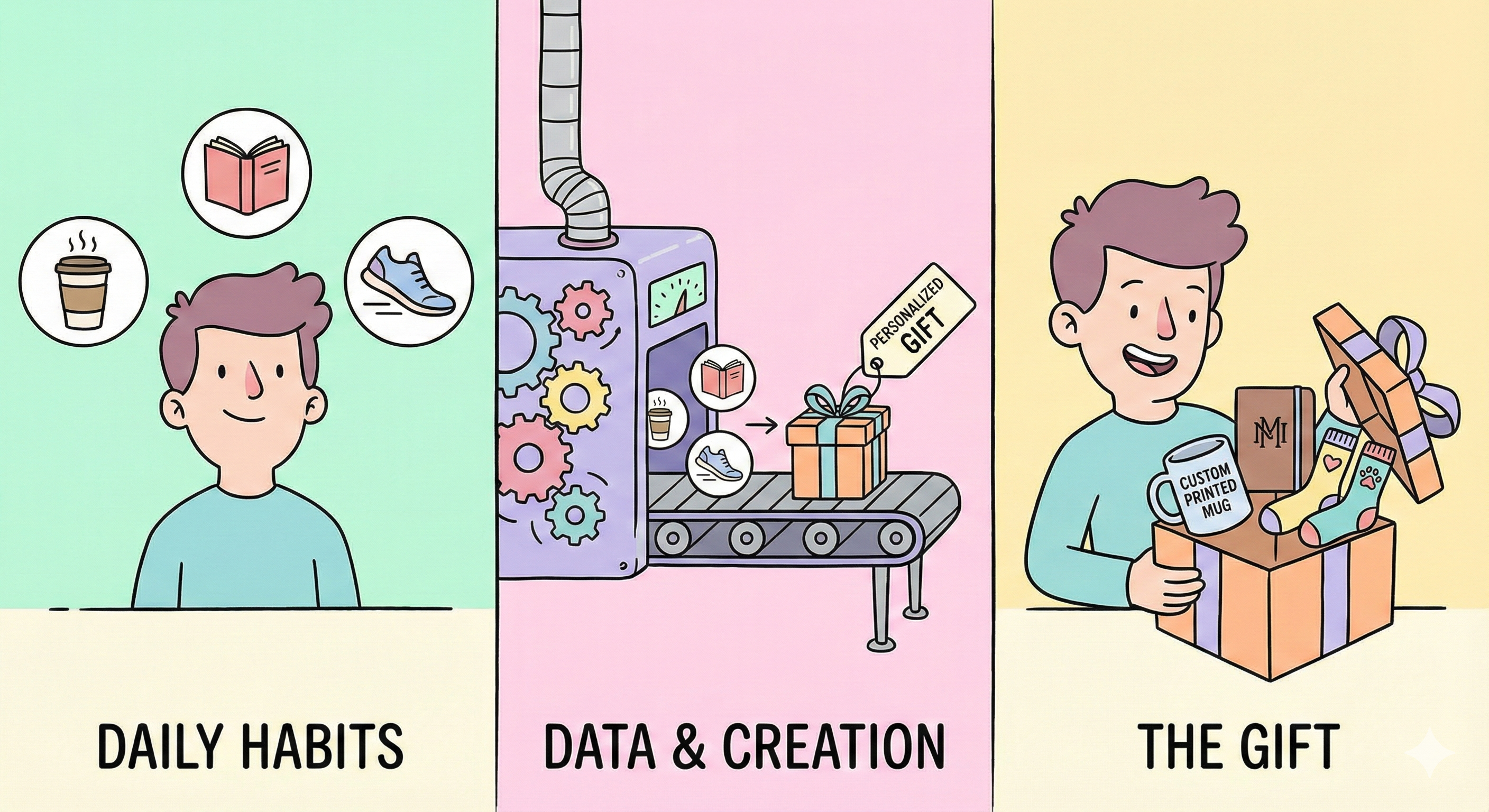 Hyper-Personal Gifts Built From Someone’s Daily Habits – Happyribbon