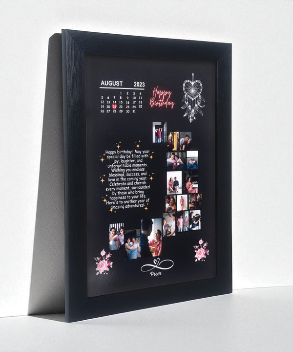 A4 Frame - Birthday