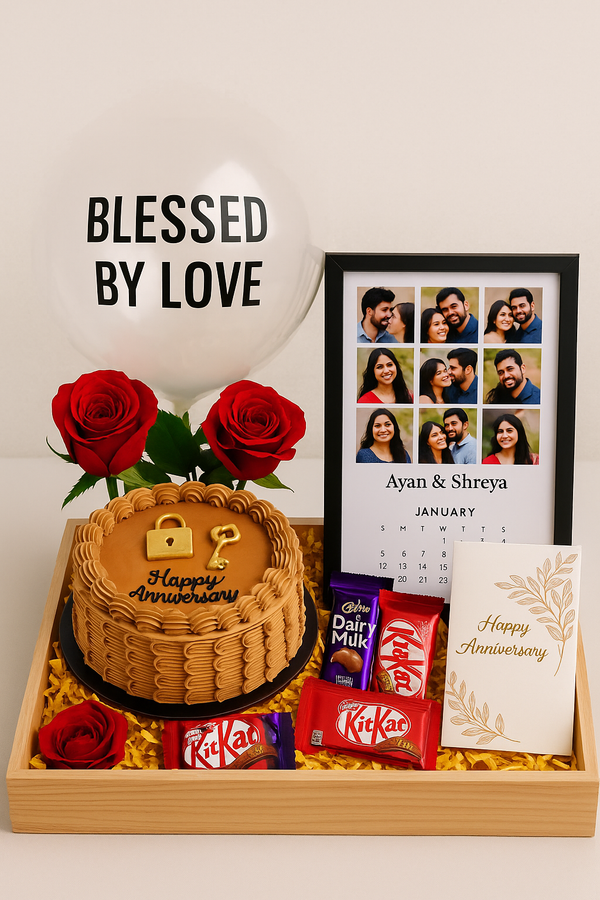 Blessed By Love Tray Hamper
