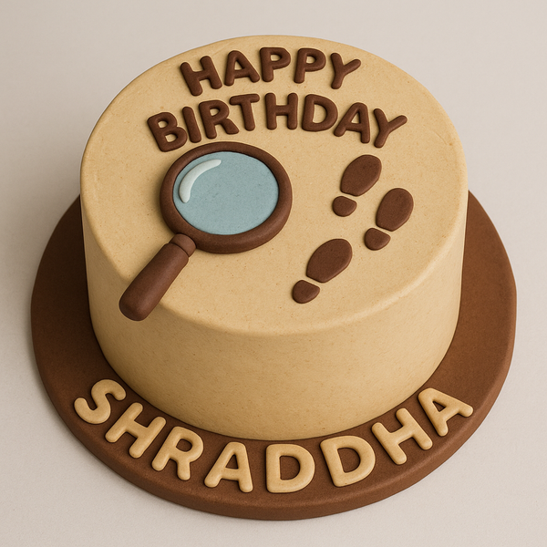 Detective Fondant Cake