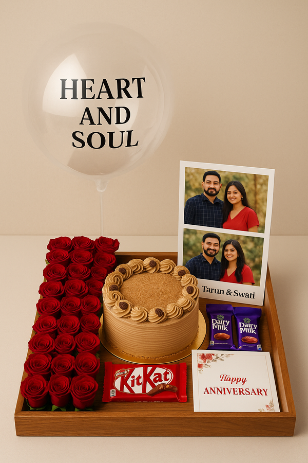 Heart and Soul Tray Hamper