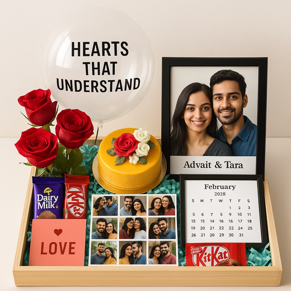 Hearts That Understand Tray Hamper