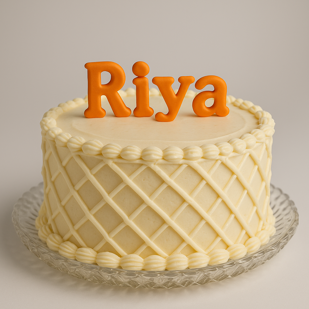 Lattice Texture Name Cake