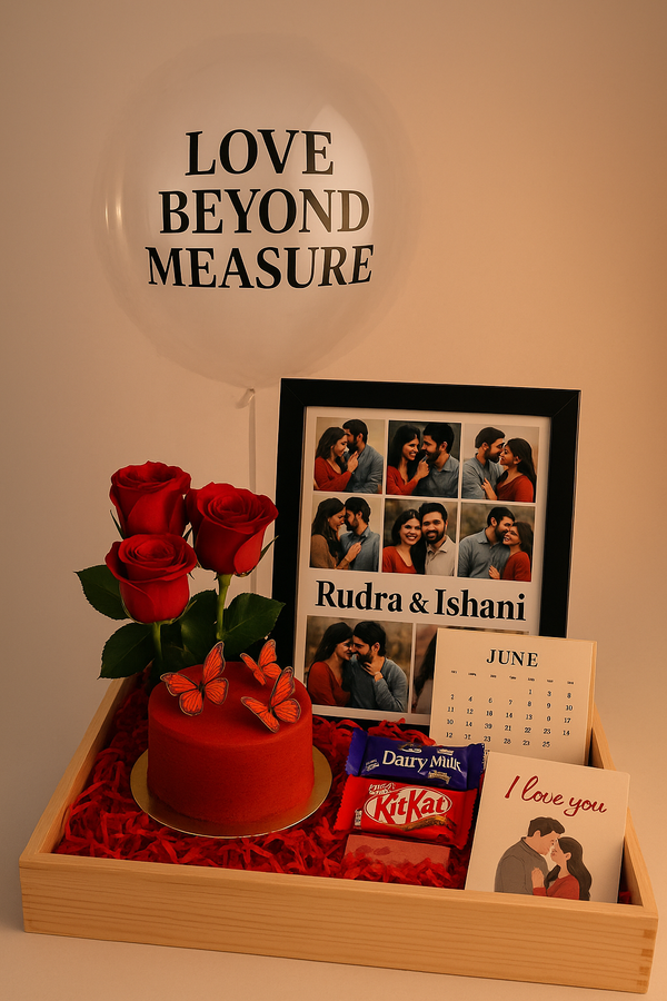 Love Beyond Measure Tray Hamper
