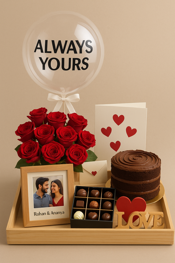 Love Is Our Legacy Tray Hamper