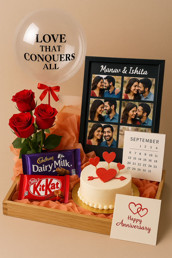 Love That Conquers All Tray Hamper
