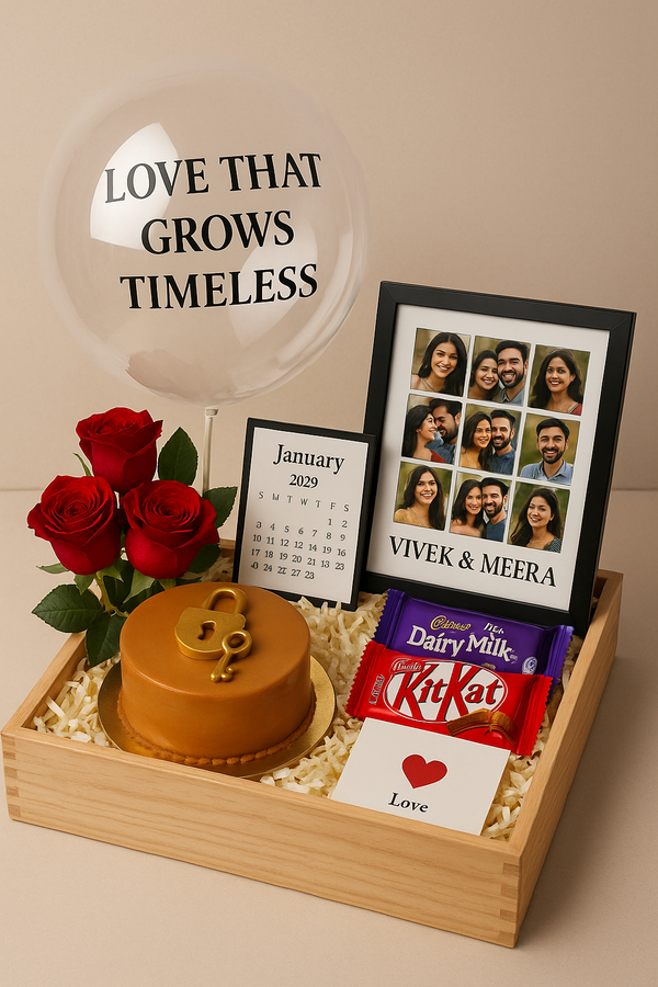 Love That Grows Timeless Tray Hamper