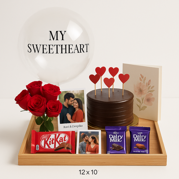 My Sweetheart Tray Hamper