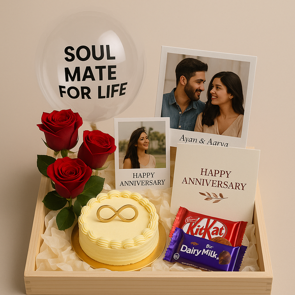 Soulmate For Life Tray Hamper