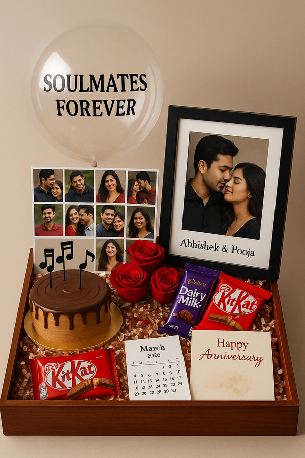 Soulmates Forever Tray Hamper