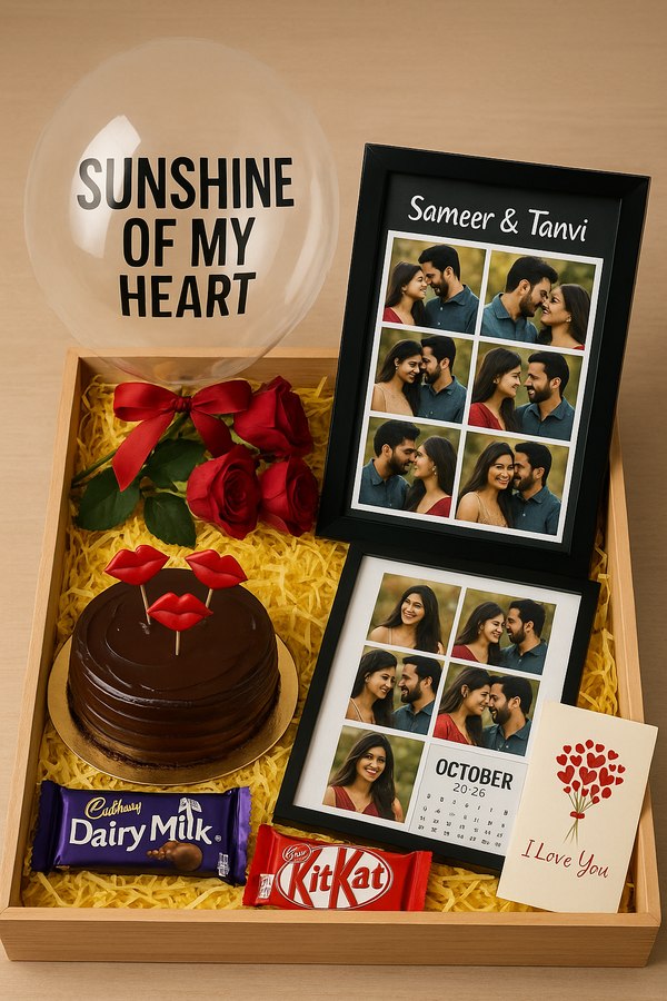 Sunshine Of My Heart Tray Hamper