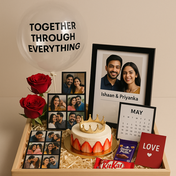 Together Through Everything Tray Hamper