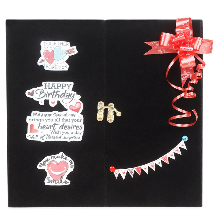Wooden Love Box with Theme Cake - Birthday - Happyribbon